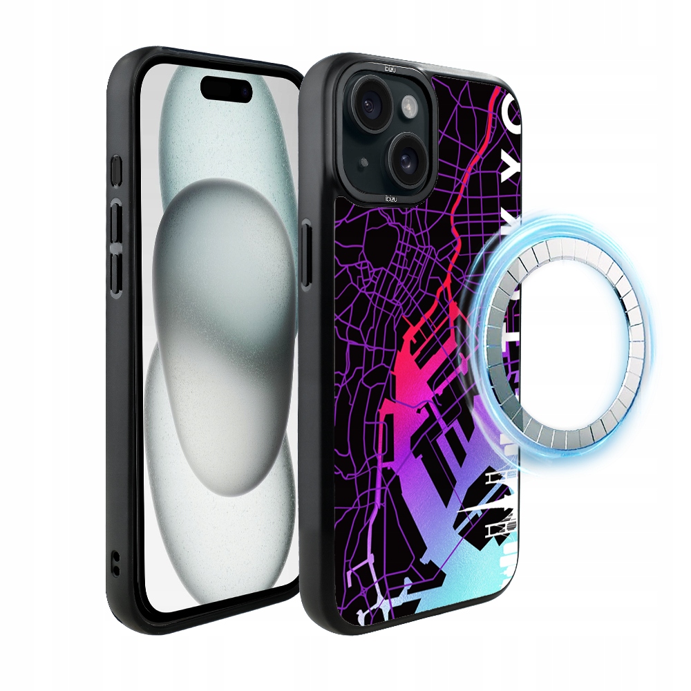 Pouzdro Ibizu DropGuard Matt iPhone 15 od MagSafe, Tokio