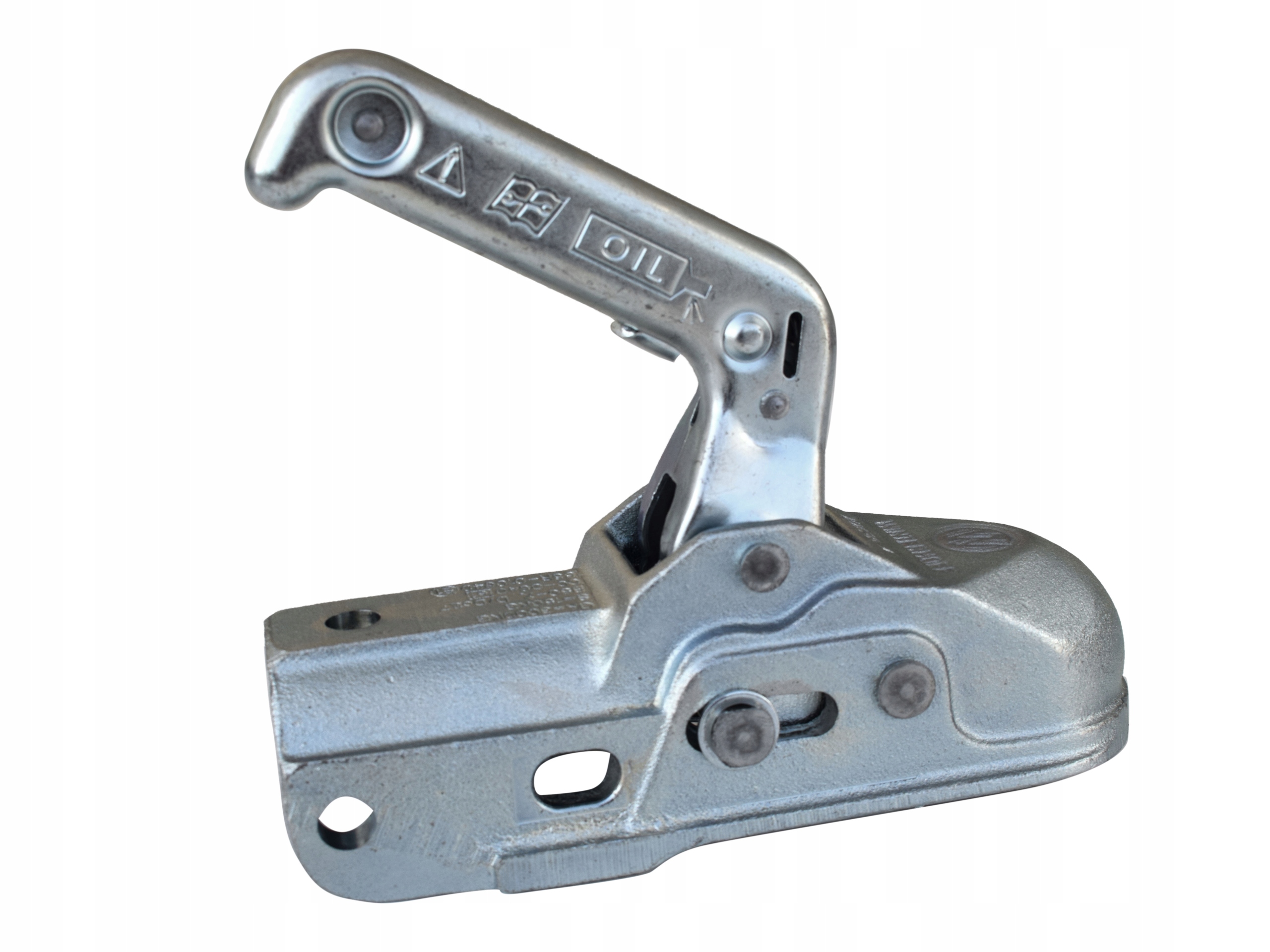 UNIWERSALNY ZACZEP 3000kg NA RURE LAWETA PRZYCZEPA Brand Winterhoff