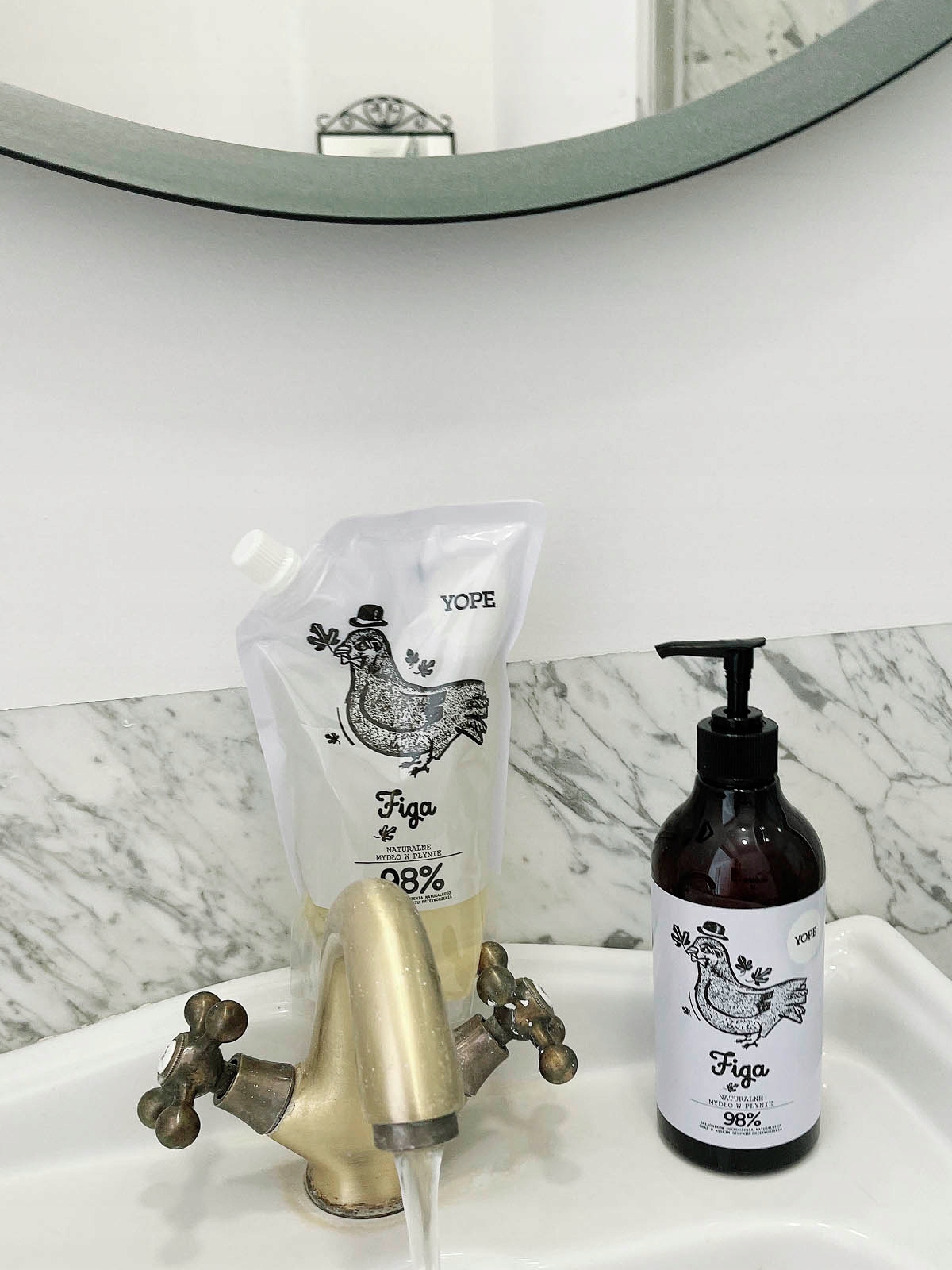YOPE Refill naturalnego mydła do rąk Figa 500ml EAN (GTIN) 5905279370005