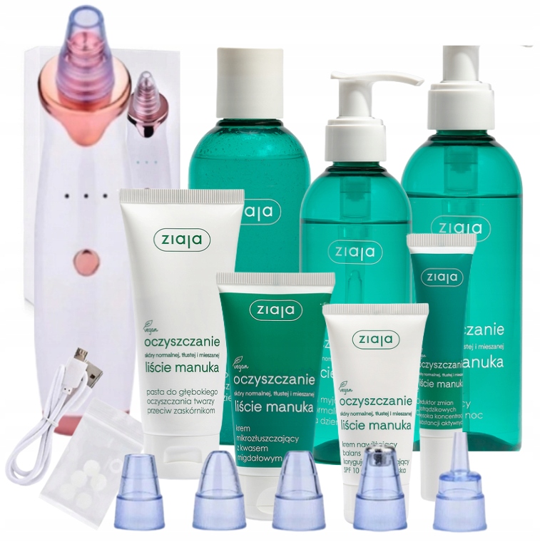 

Ziaja Manuka Zestaw Do Twarzy Odkurzacz