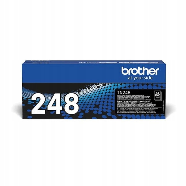 Brother originální toner TN248BK, černý, 1000s, Brother DCP-L3520CDW,