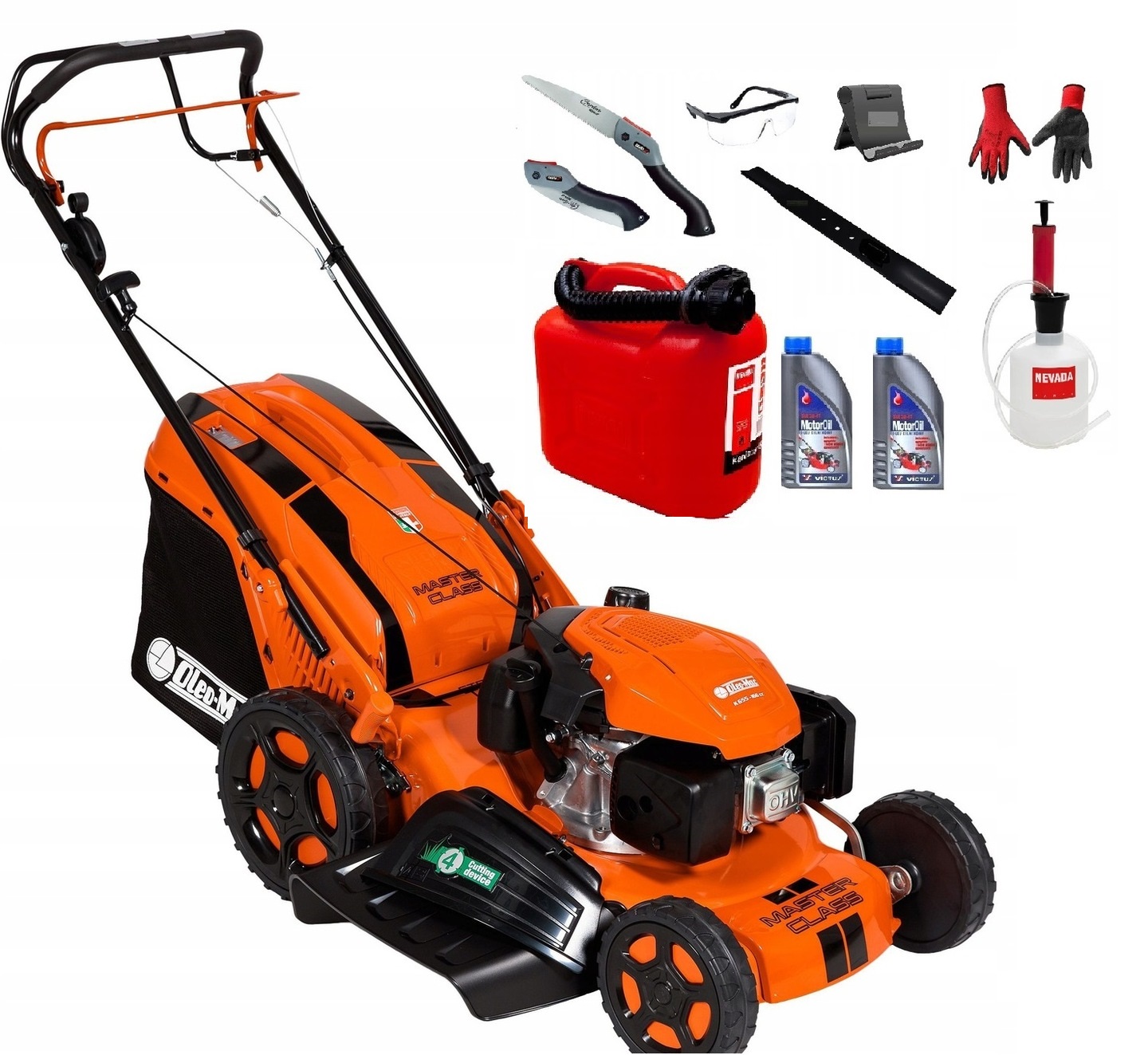 Kosiarka Spalinowa Oleo-mac Gmc 48 Tk ALLROAD4 (K805) 196cc+ZESTAW Dodatków