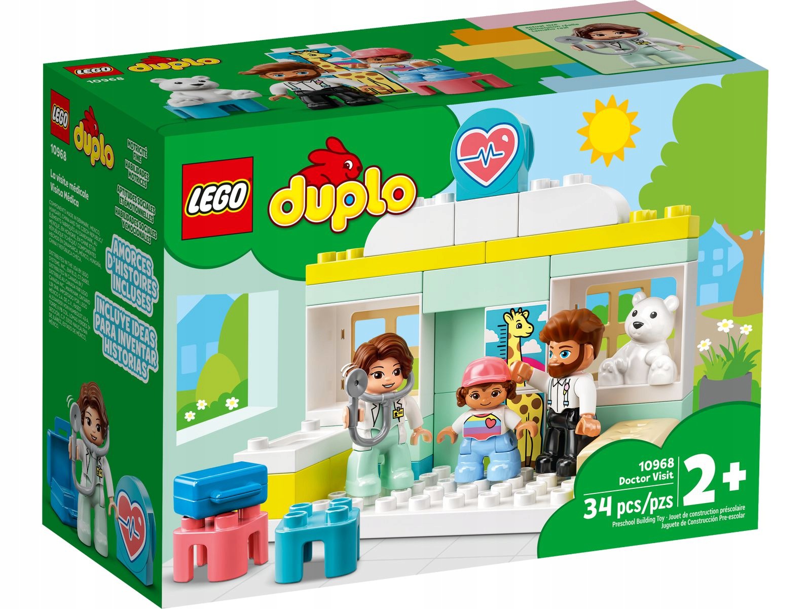 Lego 10968 Duplo Návštěva lékaře