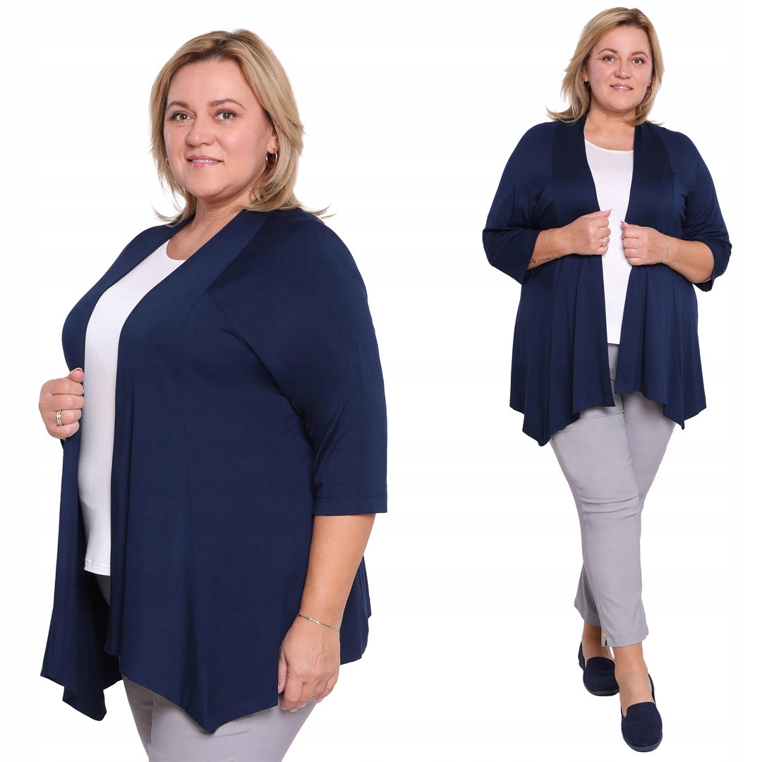 Tmavě modrý přehoz z viskózy 46/48