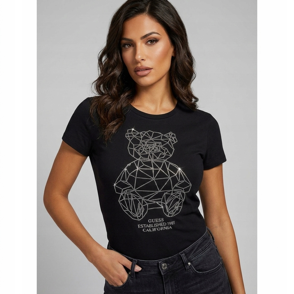 Dámské triko Guess romy ss cn t-shirt