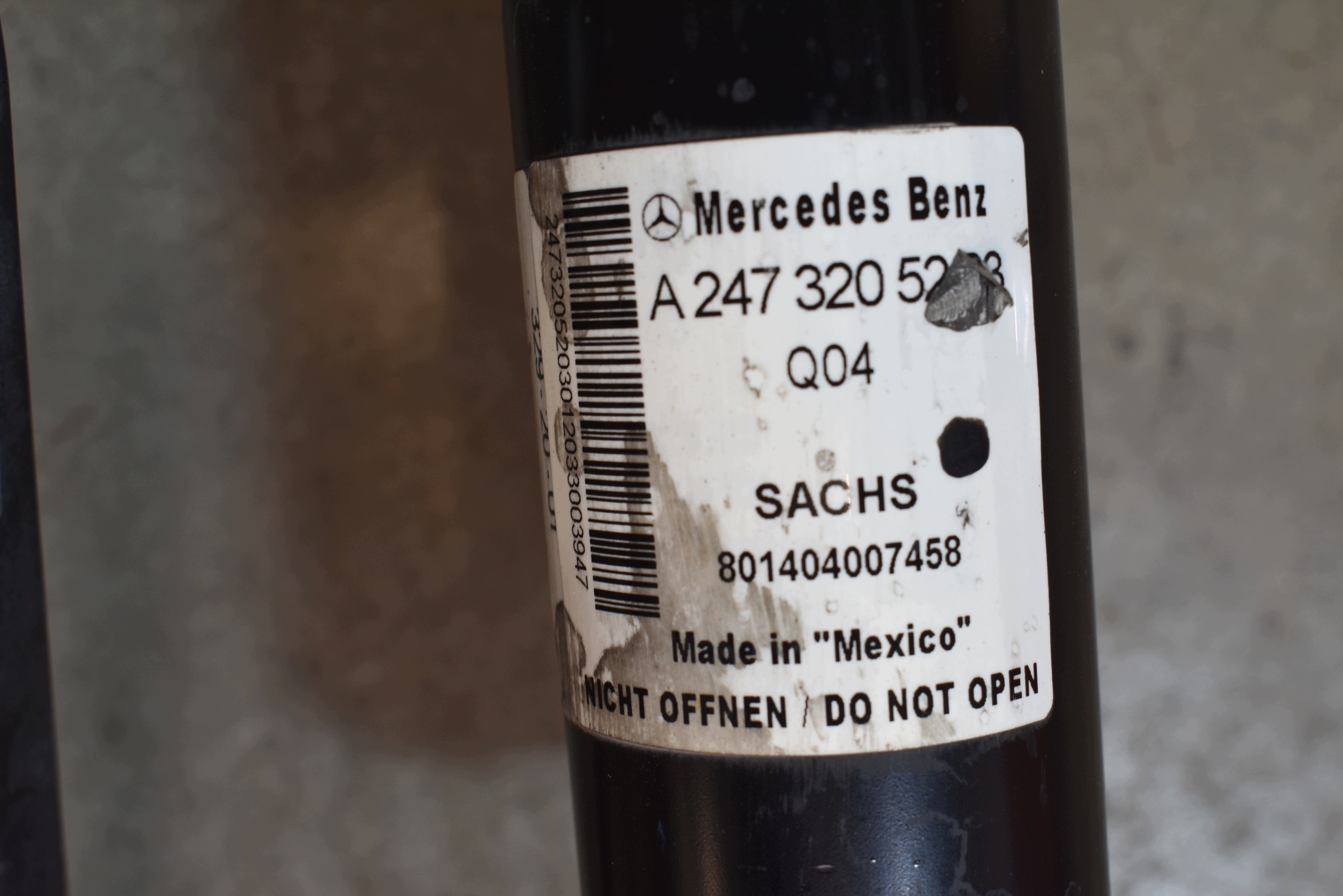 IDEALNY shock absorber front front right MERCEDES GLB X247 1