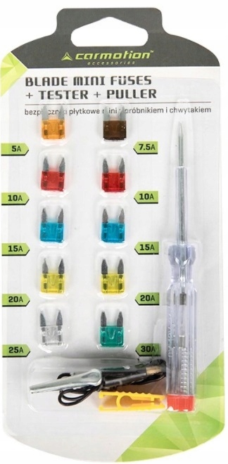 58389 ЗАПОБІЖНИКИ ПЛИТ MINI0szt + АКСЕСУАРИ