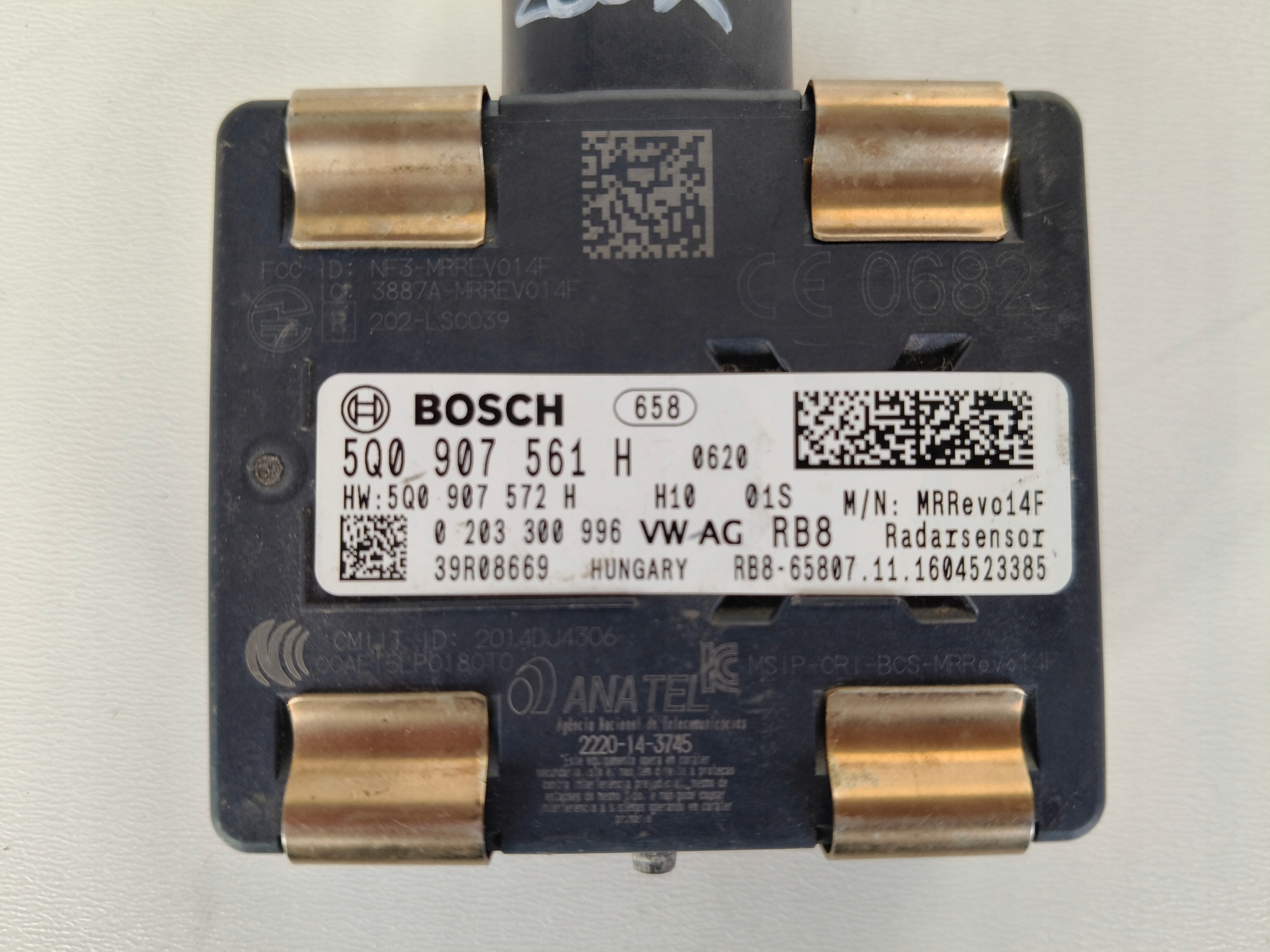 RADAR DISTRONIC ACC sensor VW AUDI SKODA 5Q0907561H