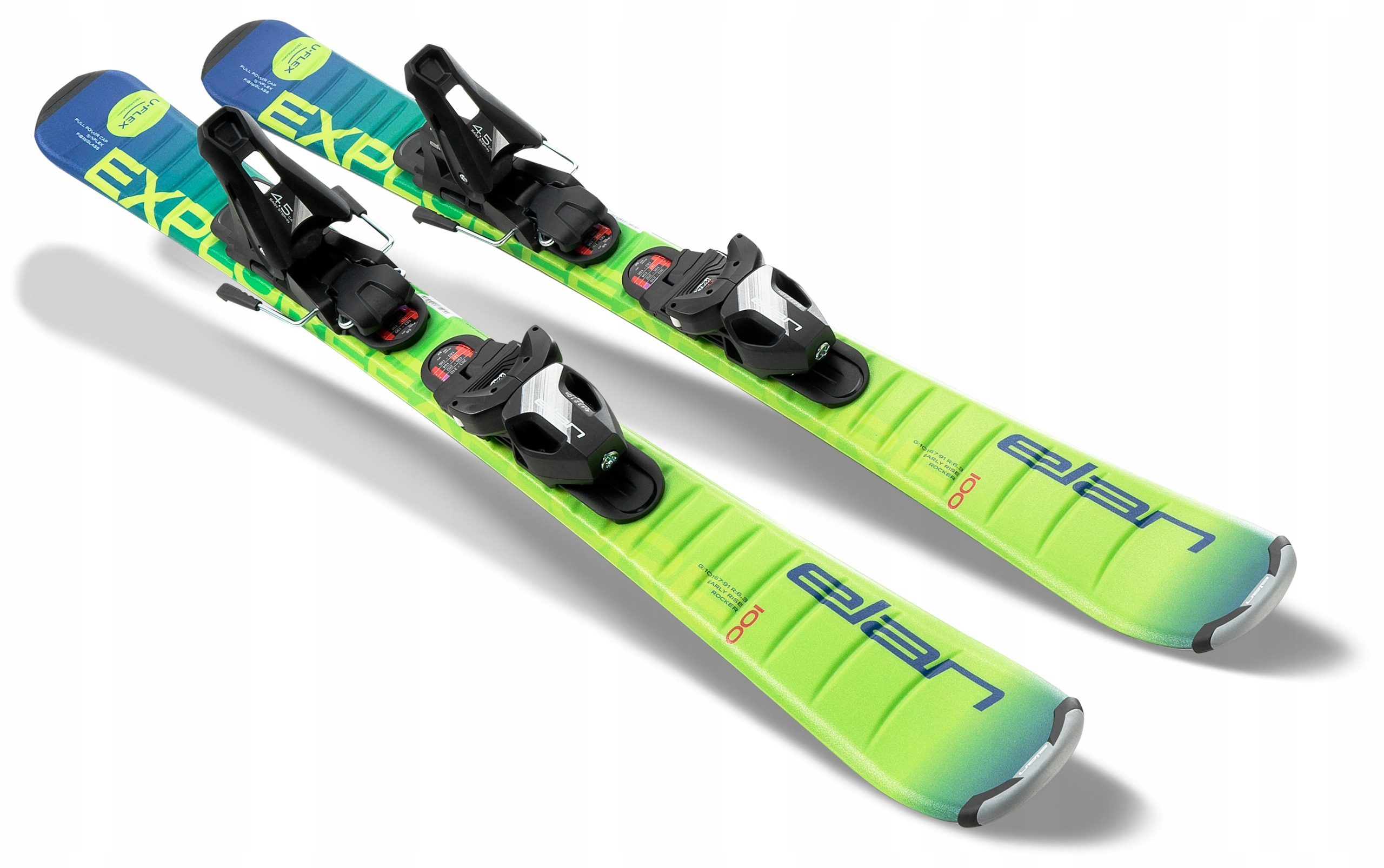 Narty Juniorskie zjazdowe Elan Explore Pro Jrs uni U-flex EL7.5 130cm