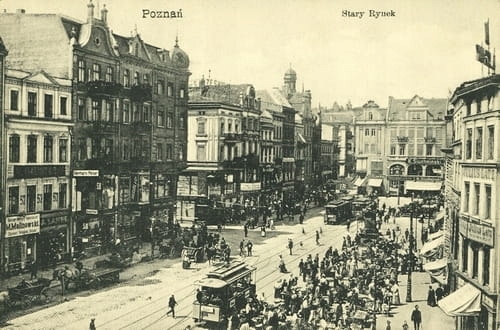 Poznań Stary Rynek - Reprodukcja 5358