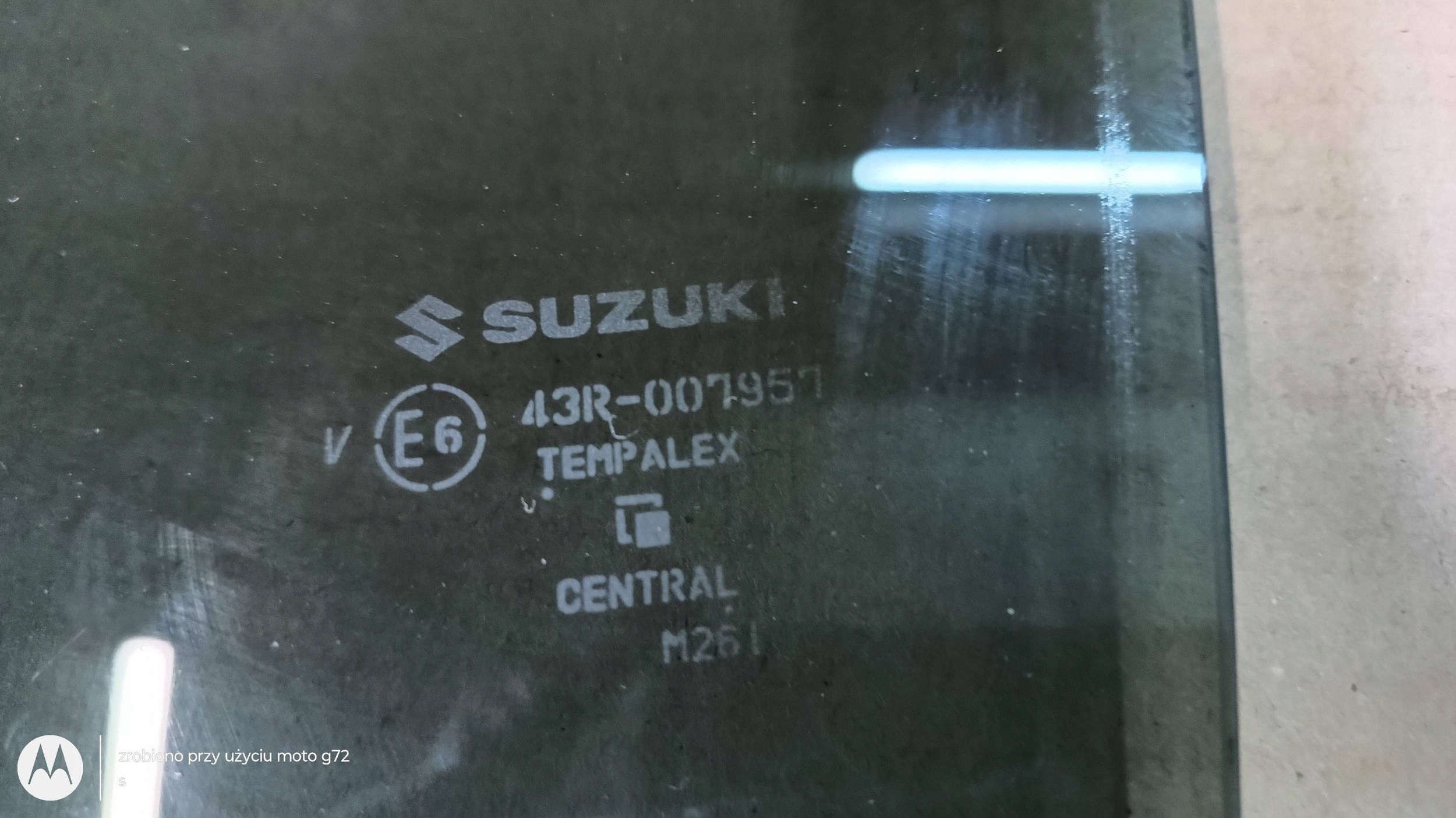 SUZUKI SWIFT MK8 FENSTER links heck hinten links 2017