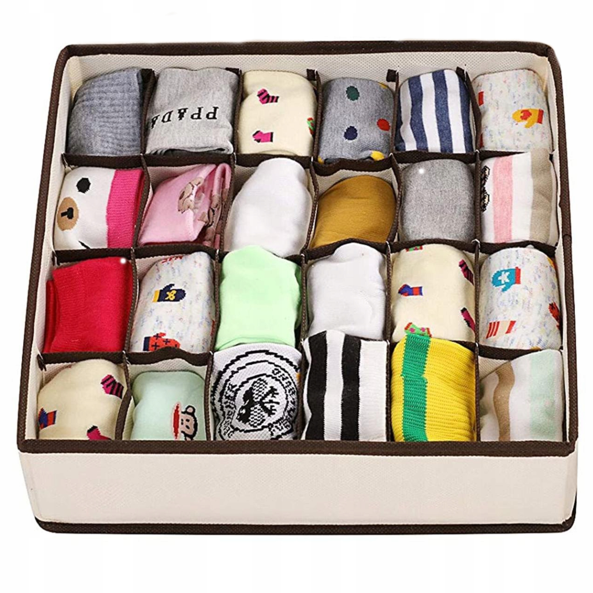 

Organizer do Szuflady Materiałowy na Bieliznę 6x4