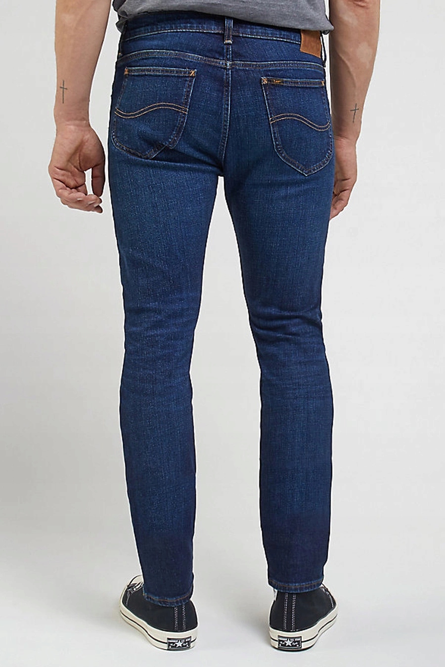 Męskie jeansy zwężane Lee Rider Hero 112342257 30/30