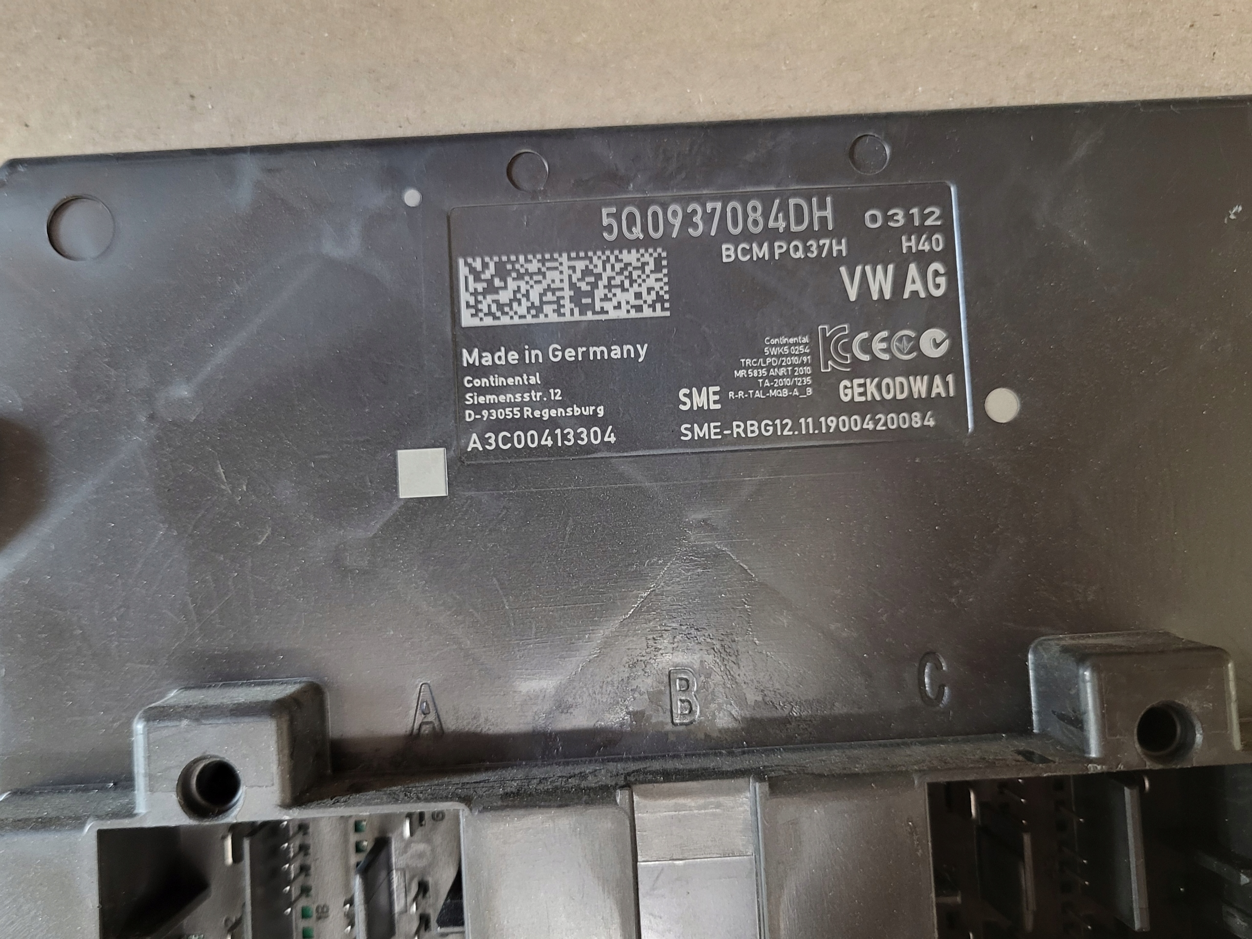 control unit comfort control unit SEAT ATECA CUPRA AUDI SKODA VW OE