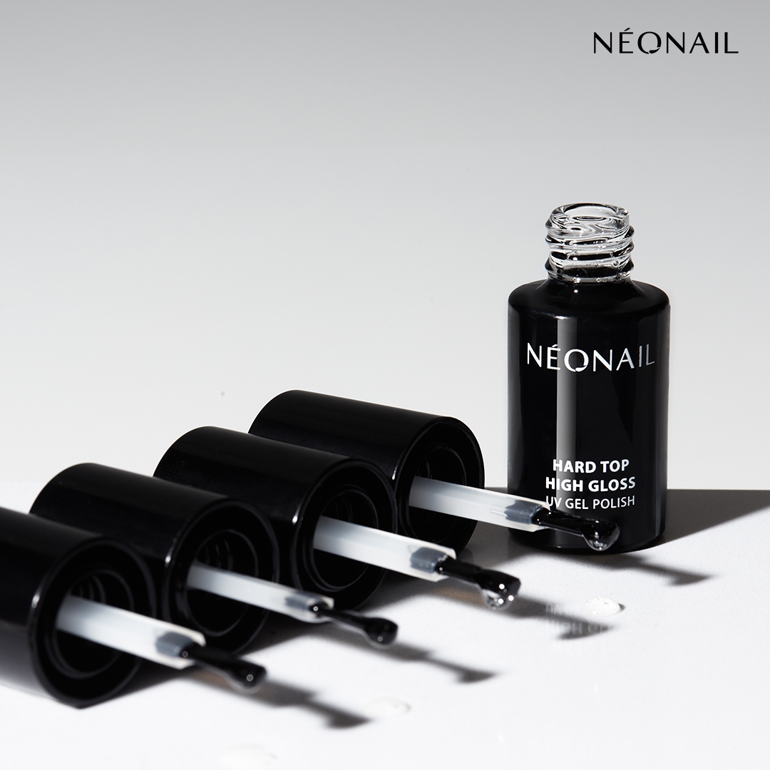 NEONAIL Top Hybrydowy HARD TOP HIGH GLOSS 7,2 ml Kolor Bezbarwny