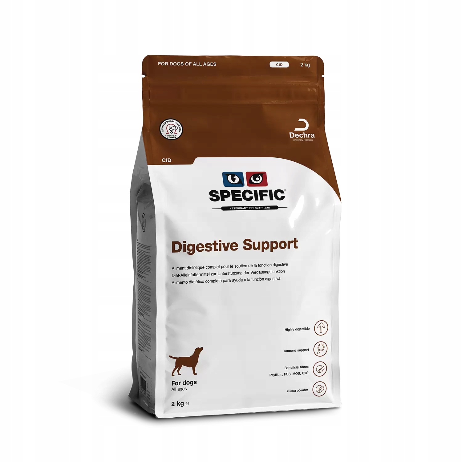 Levně Krmivo pro psy všech věkových kategorií Digestive Support CID Specific 2 kg