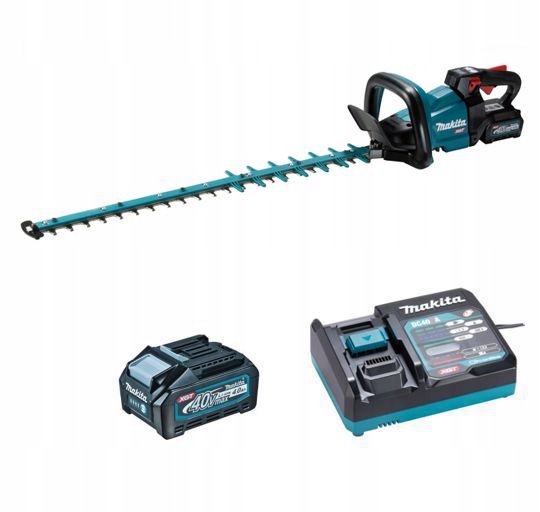 akumulátorové nožnice 40V max Xgt, čepeľ 75 cm, Makita [UH009GM201] 2x4,0Ah