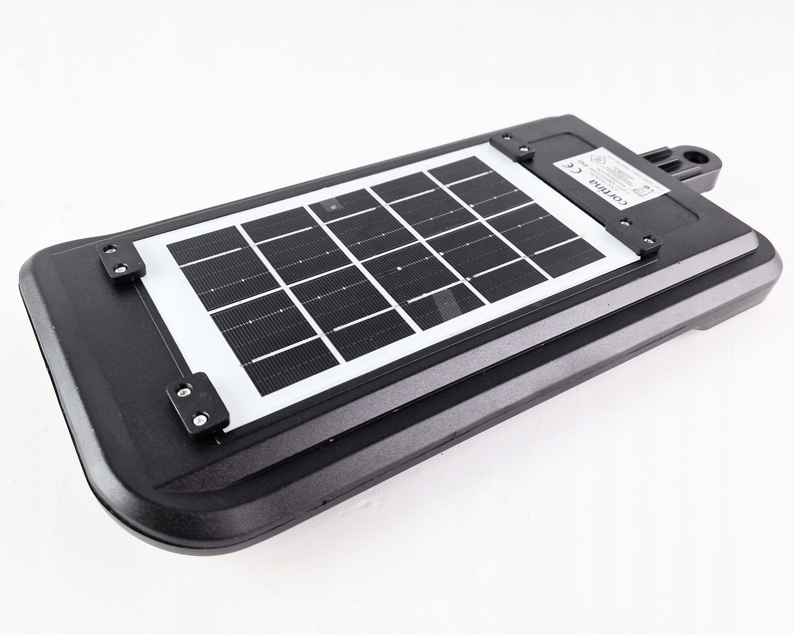 SOLARNA LAMPA LED PANEL SOLARNY BIAŁA MOCNA 160 DIOD 3 TRYBY IP65 RUCHU Marka Cortina