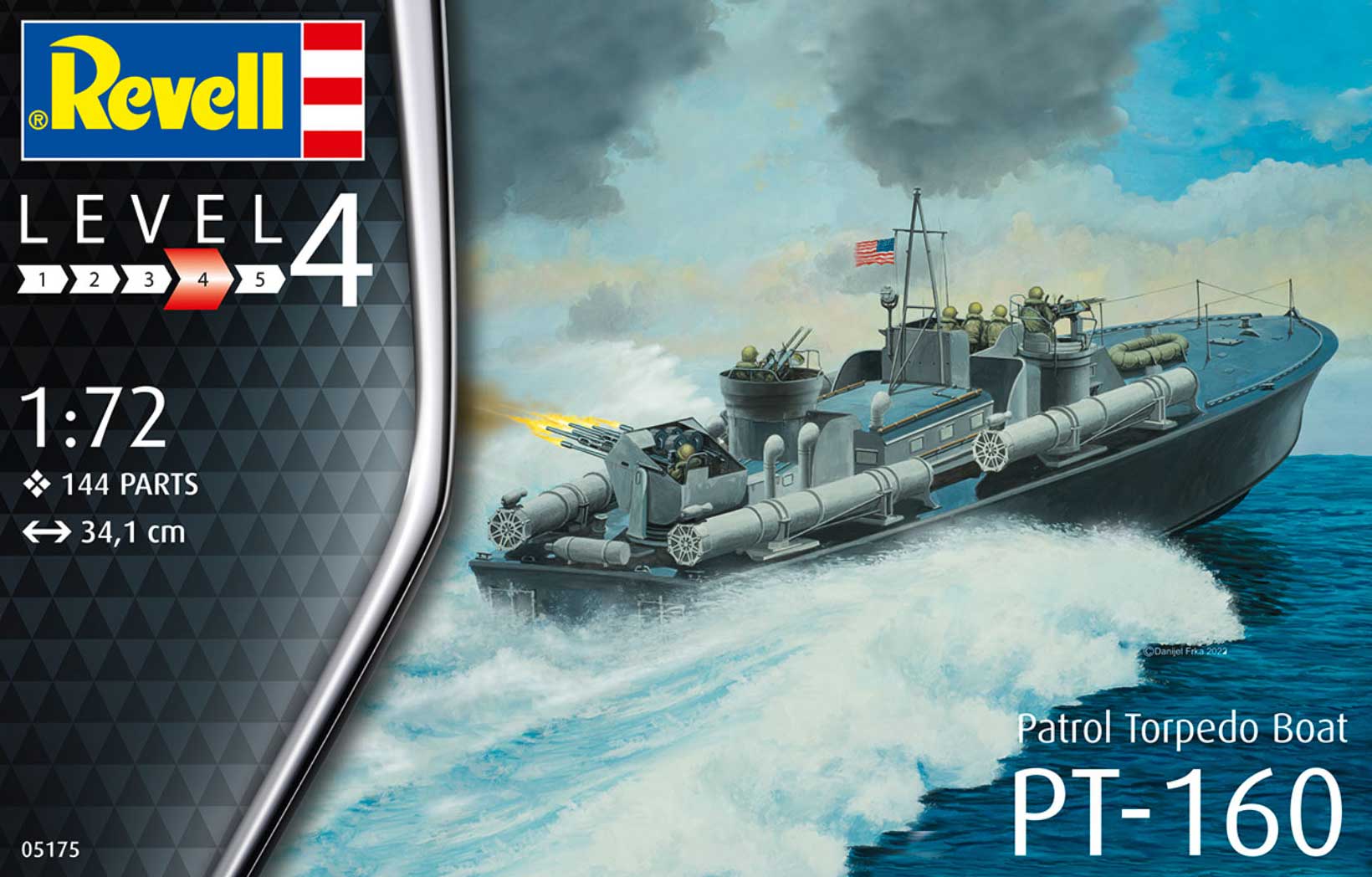 Revell 05175 1/72 Patrol Torpedo Boat PT-160