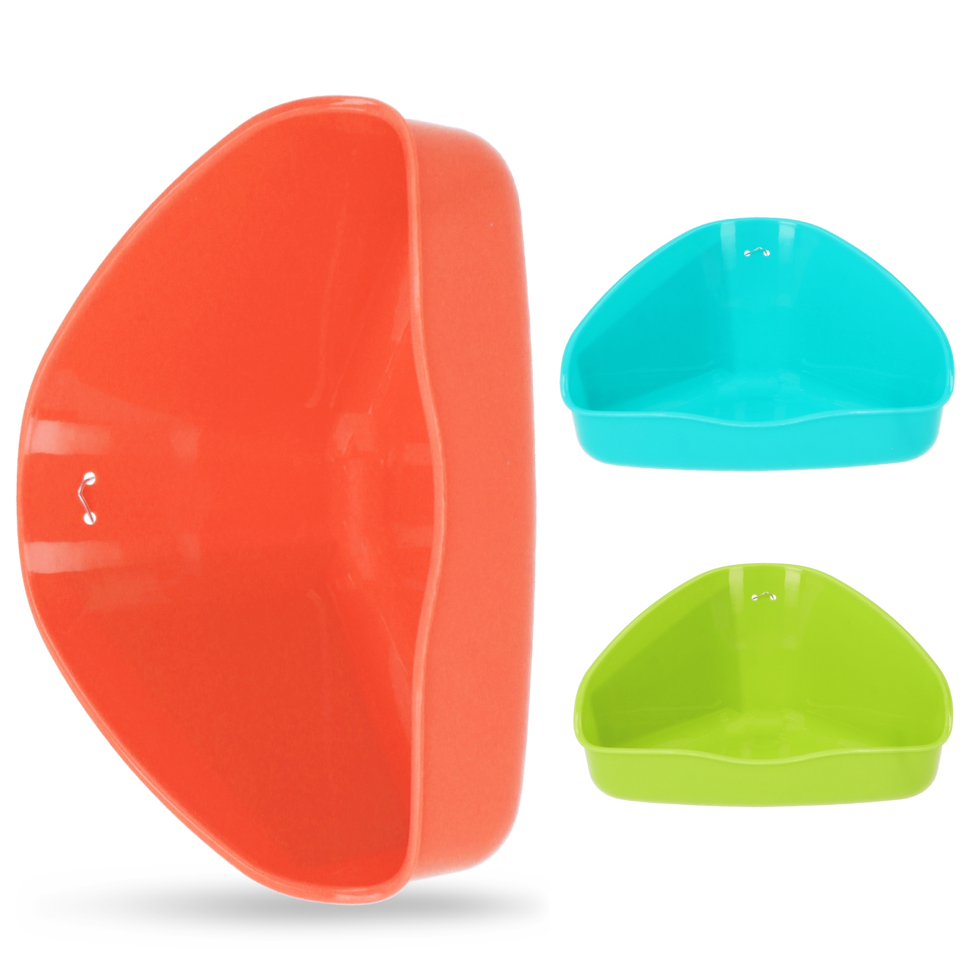 KUWETA dla KRÓLIKA ŚWINKI MORSKIEJ NAROŻNA TOALETA CHOMIKA Gryzoni KLATKI Marka Trixie