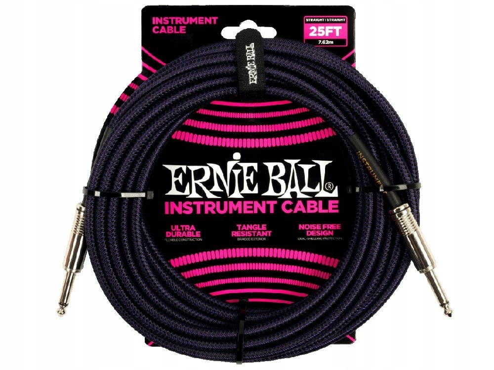 Kytarový kabel Ernie Ball 6397 (7,62 m)