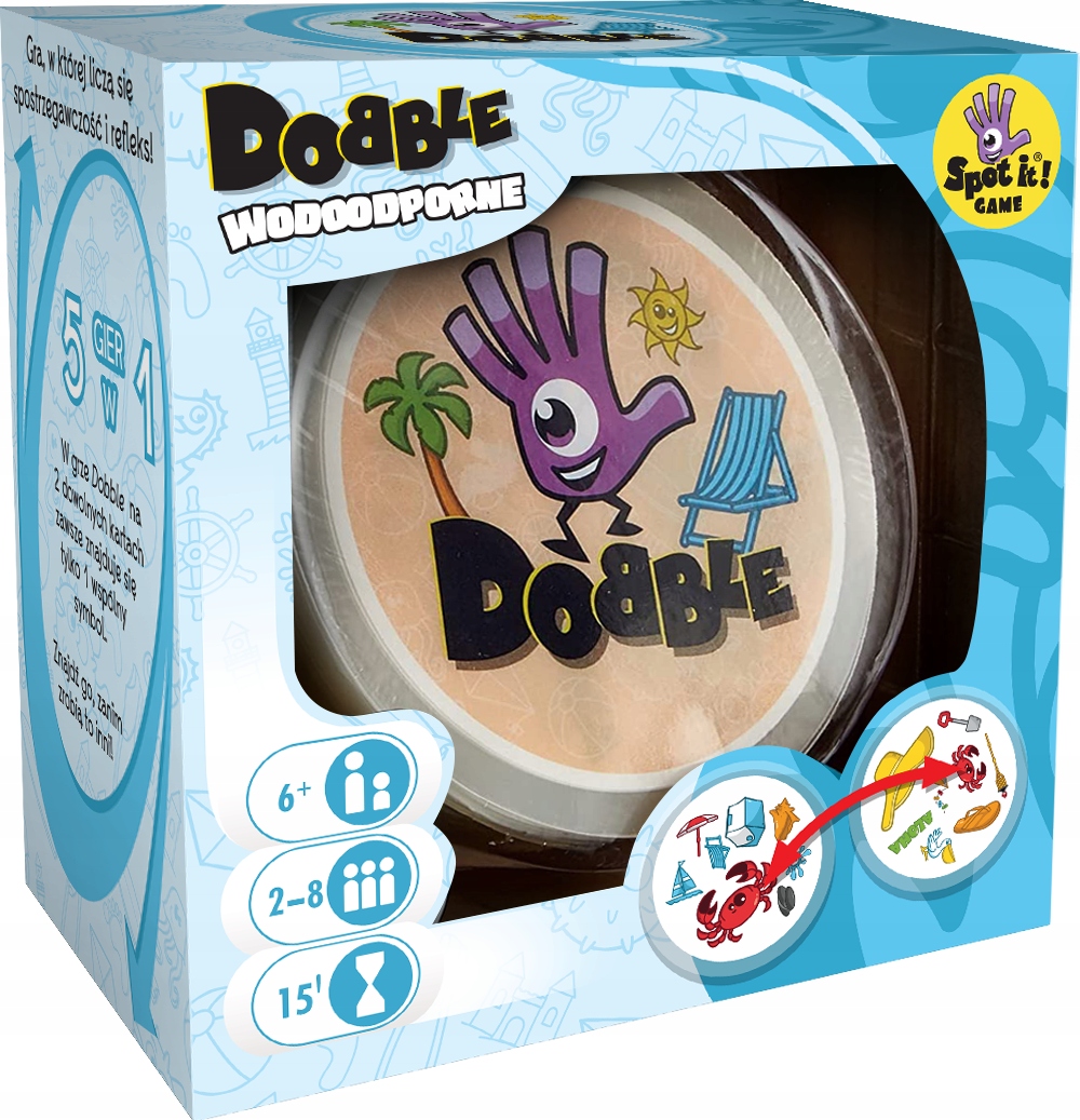 DOBBLE WODOODPORNE REBEL PL