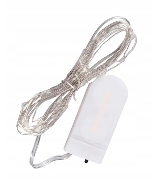 

Świecący Kabel Lampki Led 10 Szt 100 cm +baterie