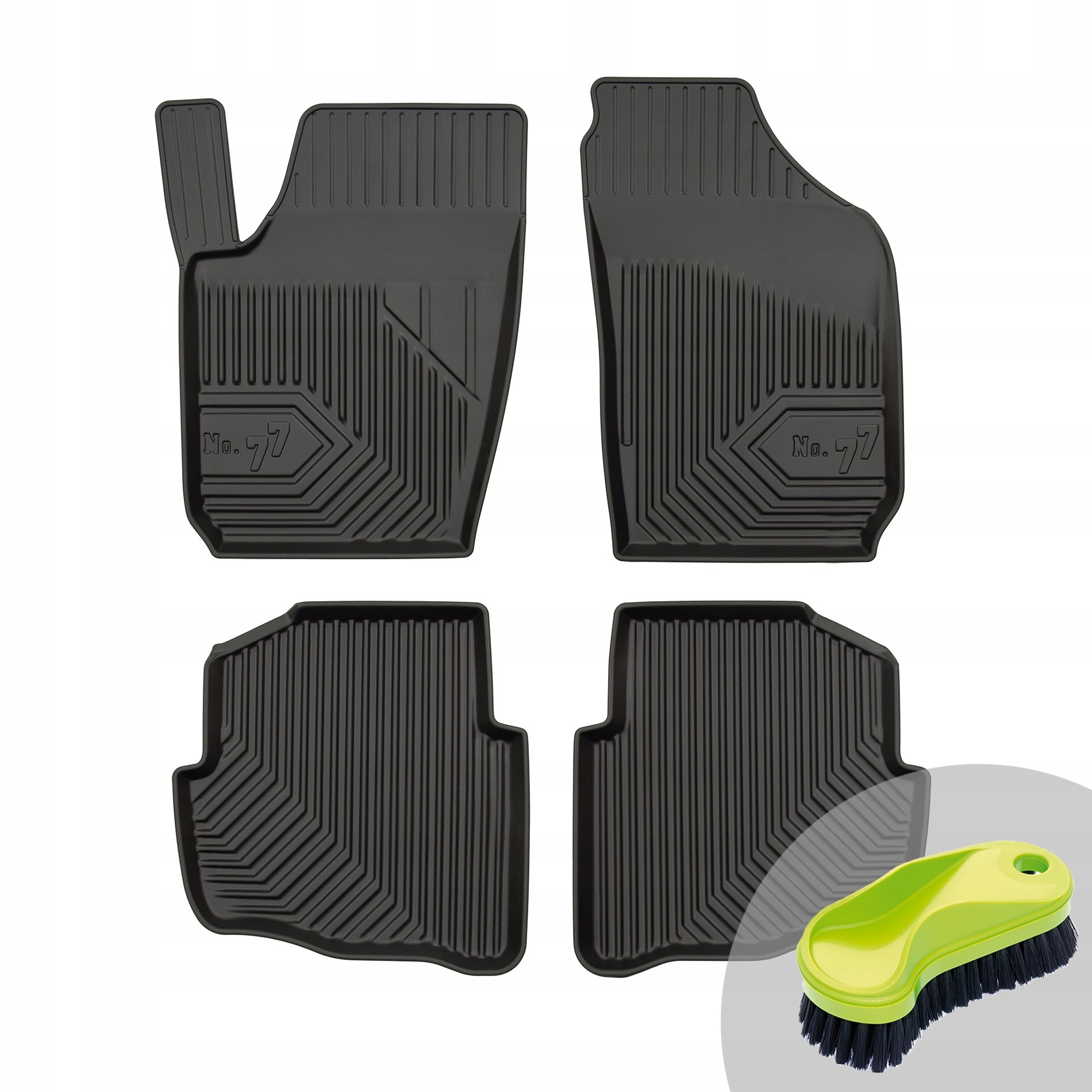 Frogum Koberce do auta pro Škoda Fabia I 1999-2008 kartáč