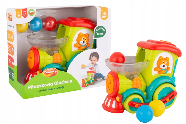 

Dumel Piłeczkowa ciuchcia interaktywna 95862