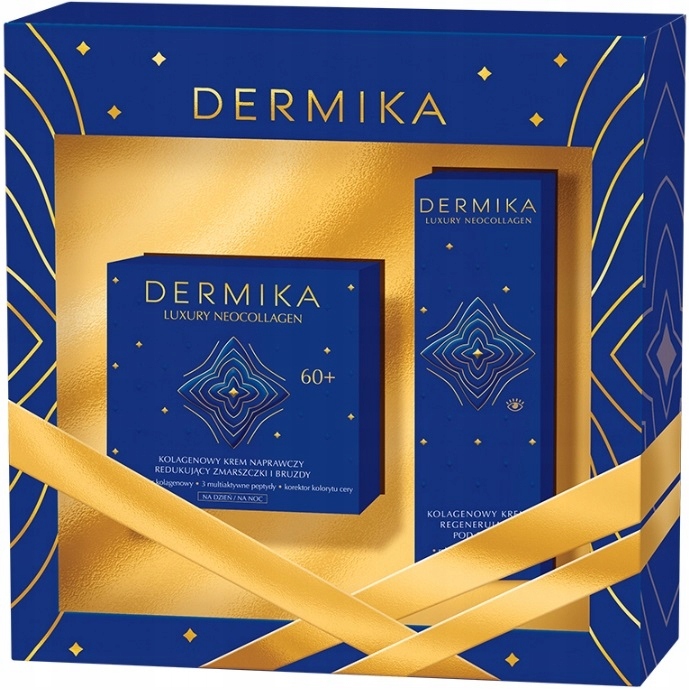 Dermika Luxury Neocollagen Dárková Sada kosmetických přípravků na obličej 60+