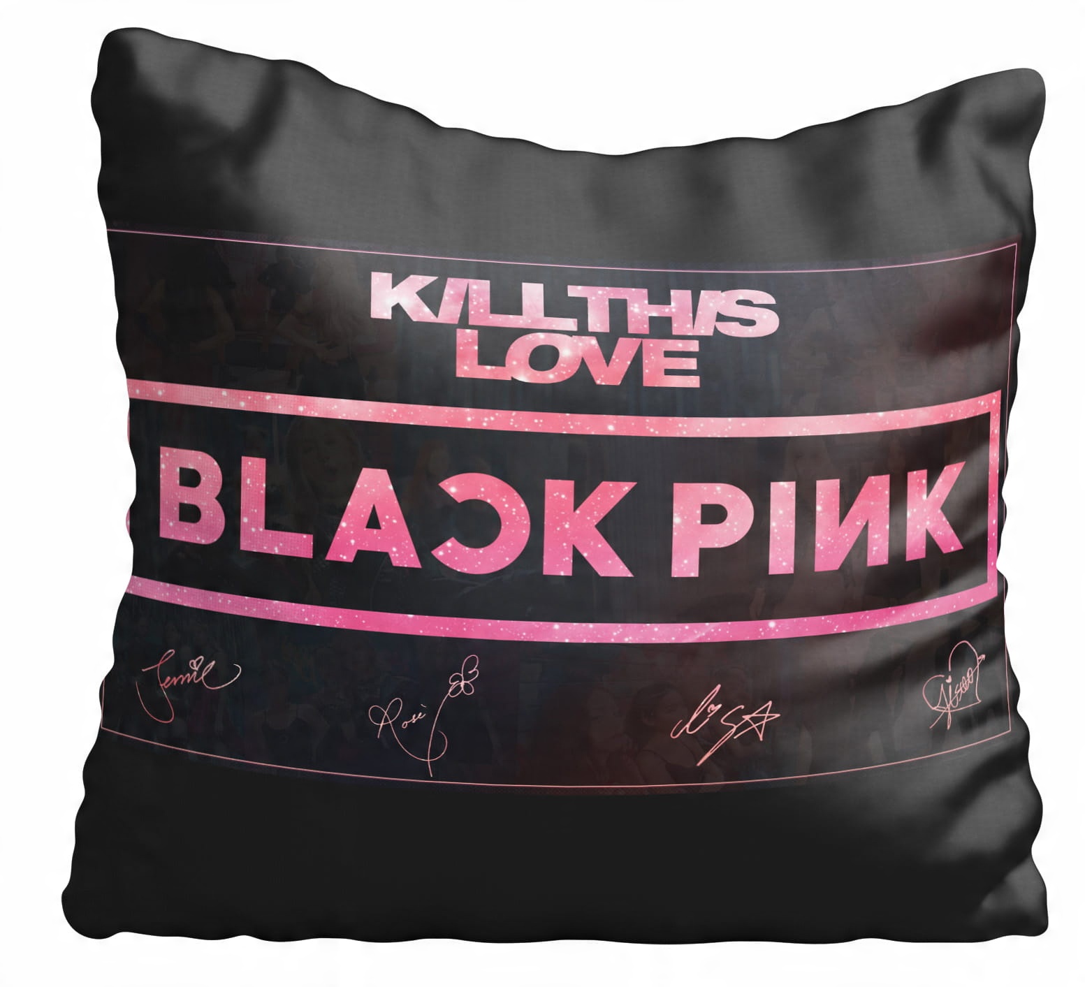 

Poduszka poszewka Black Pink Kpop 40x40cm