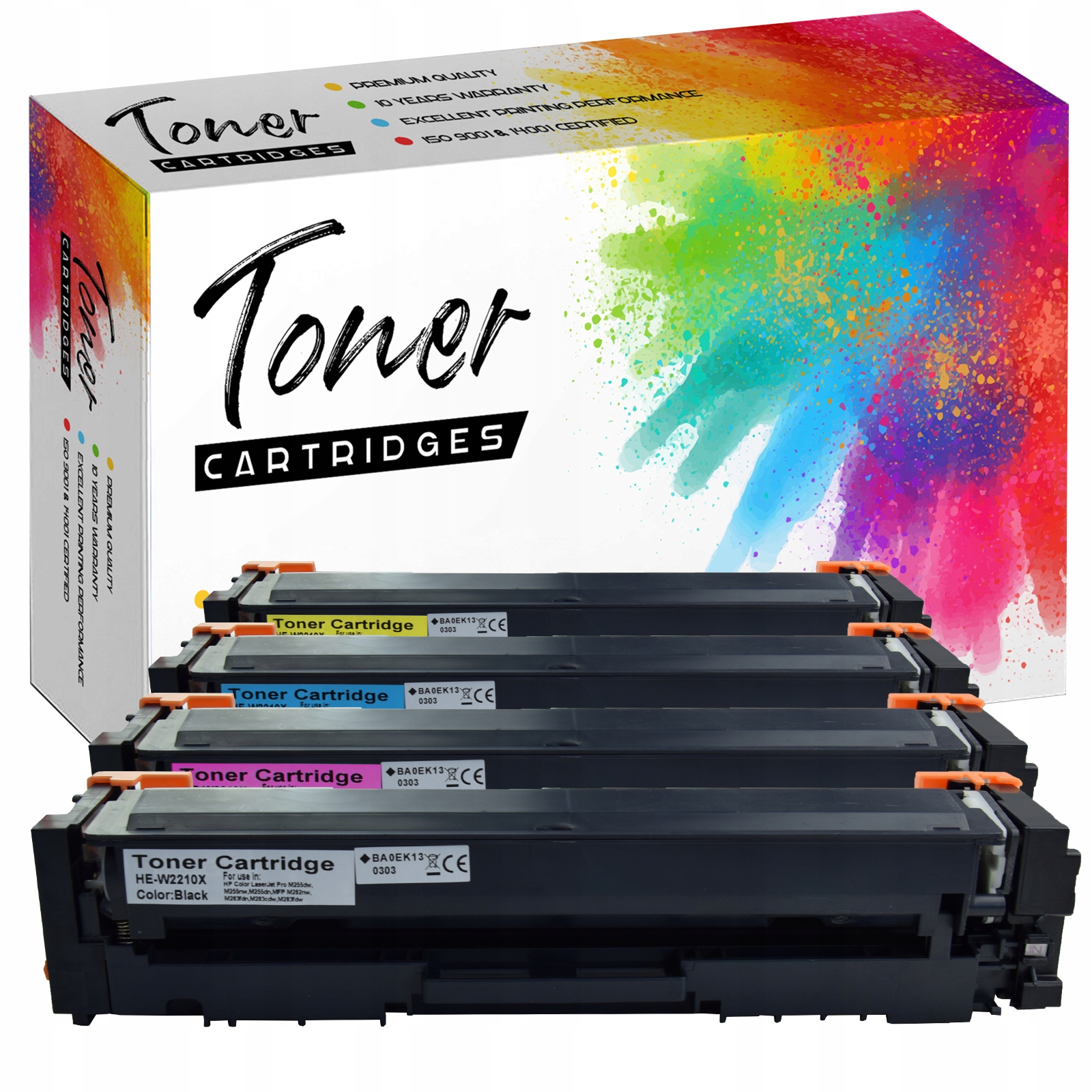 4x Toner Pro Hp 207X Hp M255nw Mfp M282nw M283fdn
