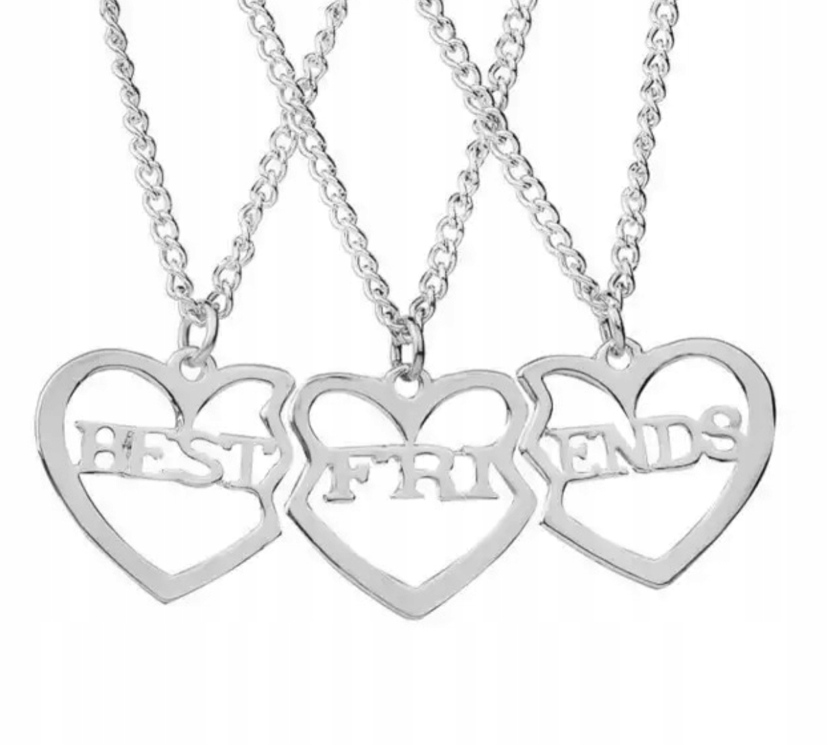

Łańcuszki Best Friends Bff Dla Przyjaciółek 3szt