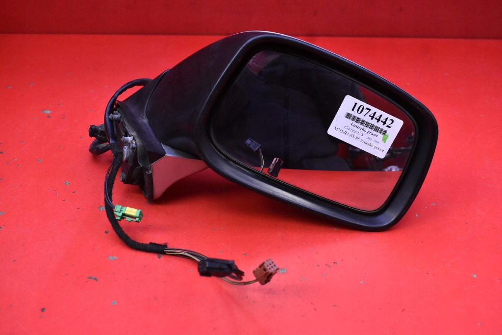 mirror right silver EU 011011 CITROEN C8 1 and 02-08 2+2+6 PIN