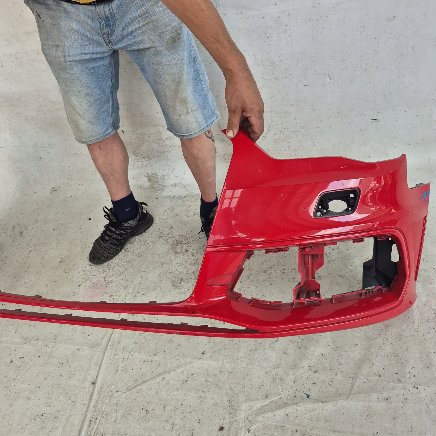 AUDI A3 8V 8V3 S-LINE 13-16 bumper front front SPR 8V3807437F