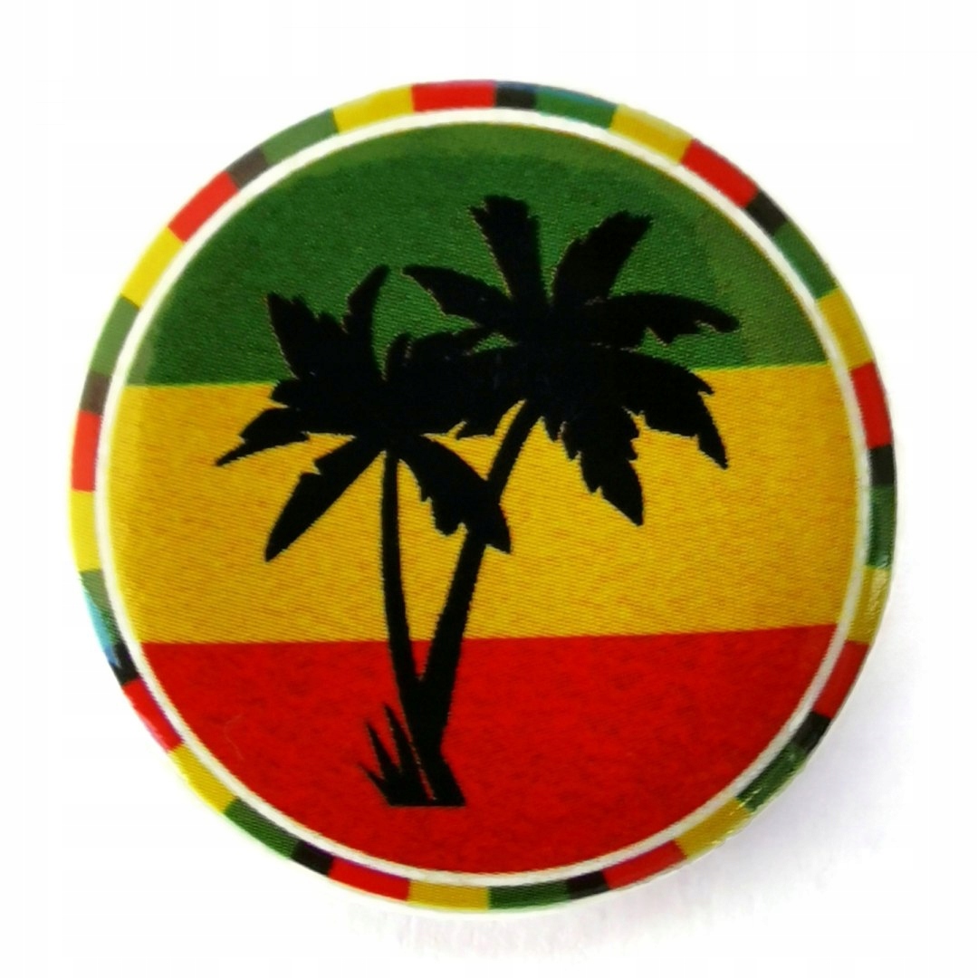 

Przypinka Reggae Jamajka Buton Pin