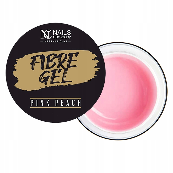 Nails Company Stavební Gel na nehty Fibre Gel Pink Peach 50 g