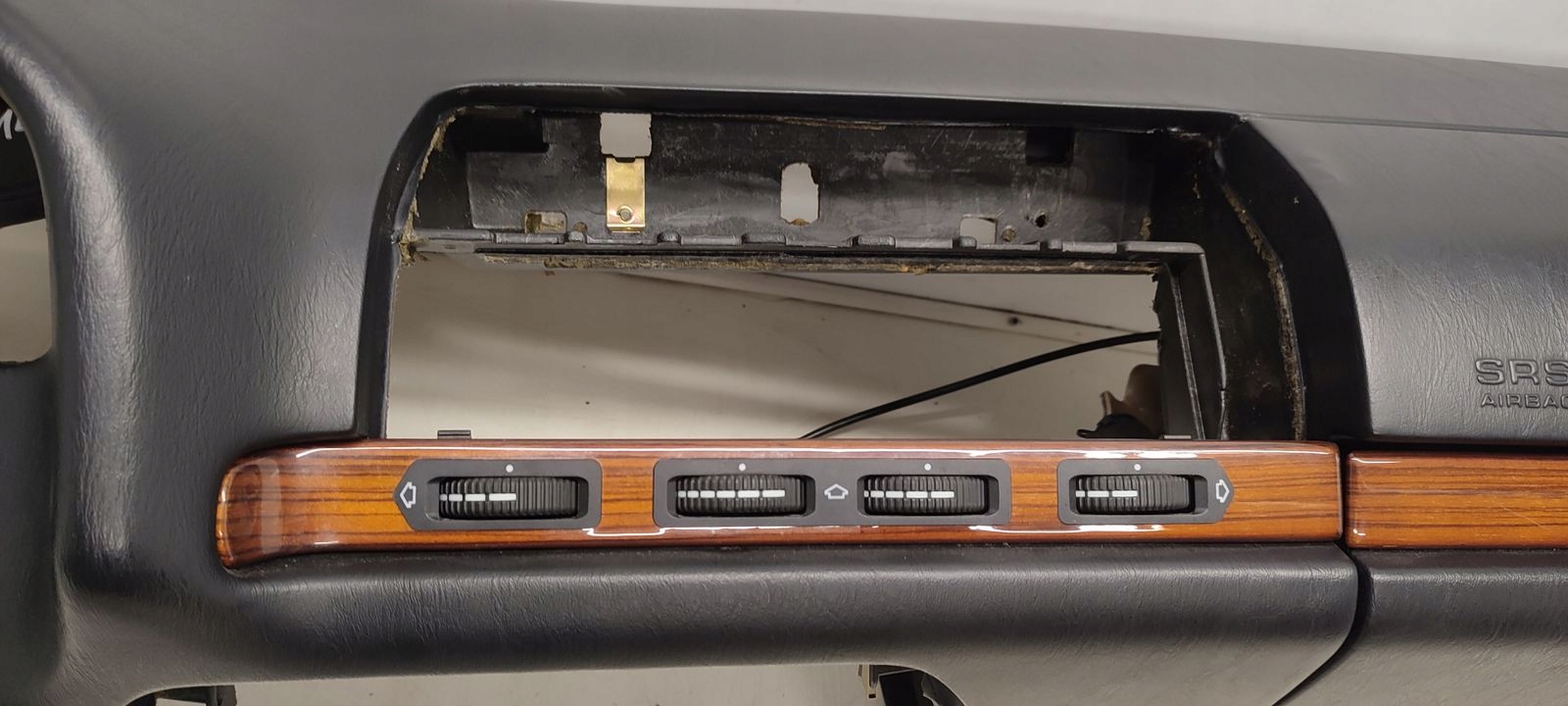 dashboard console airbags tension belts Mercedes W140 3,2