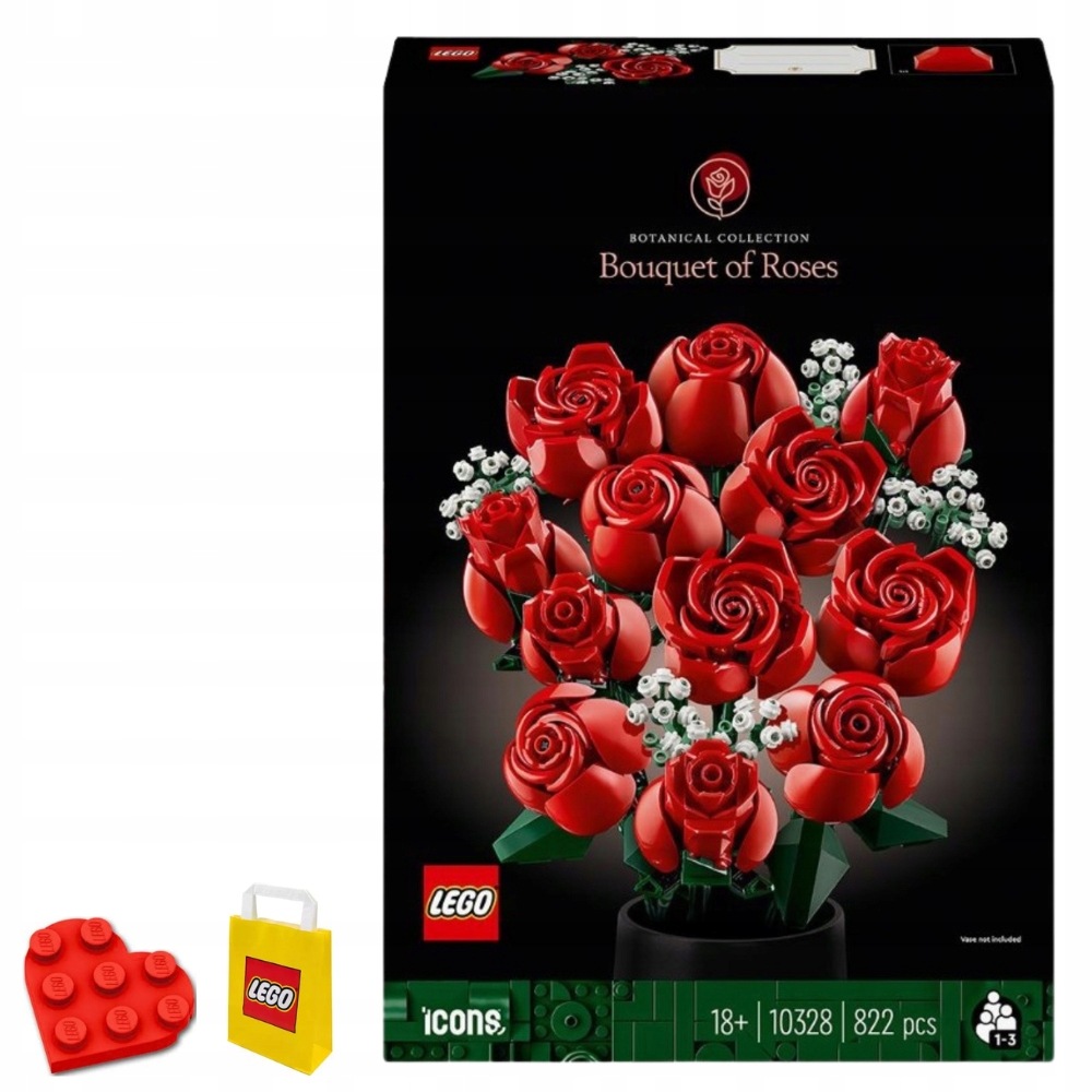 Lego Botanicals 10328 Kytice Růží