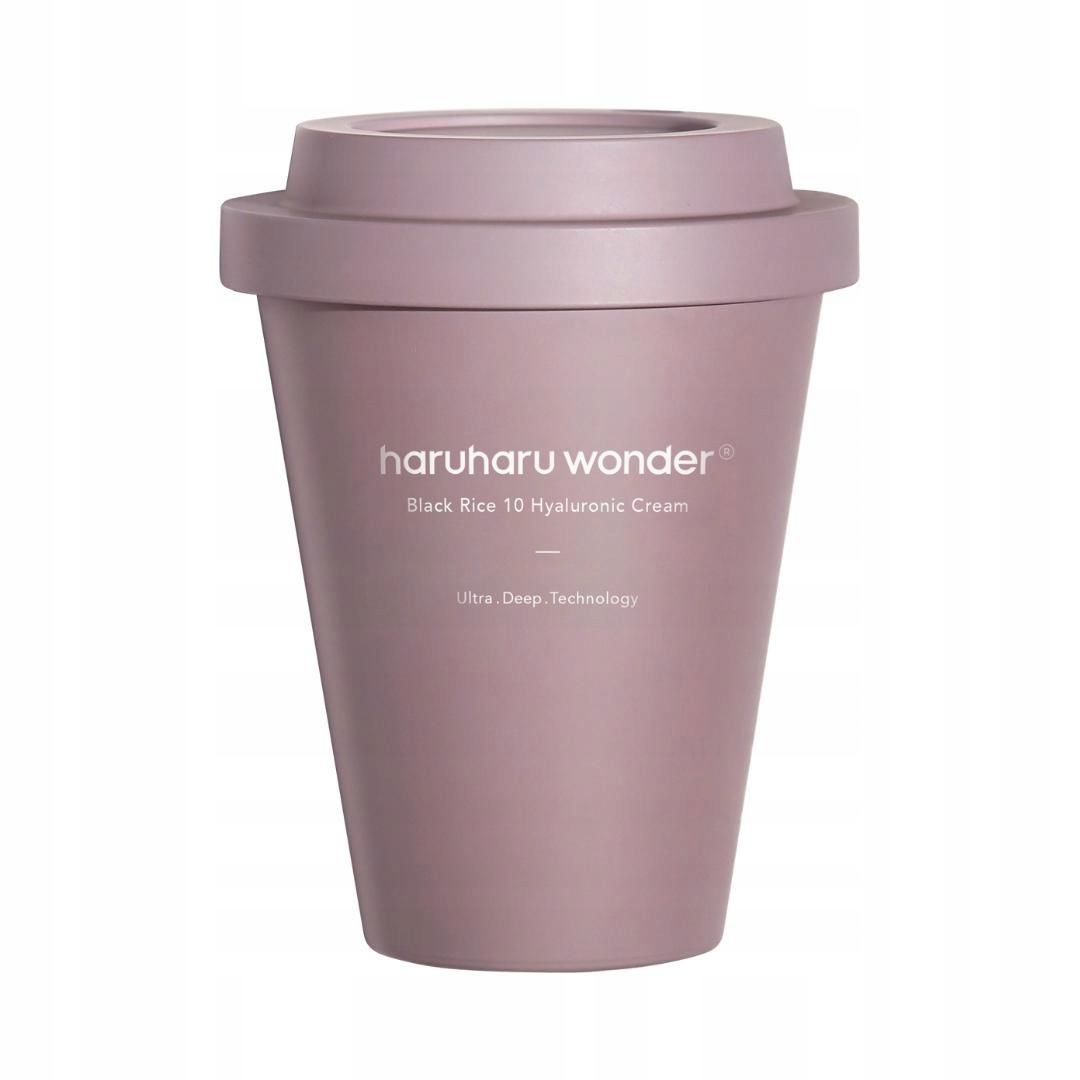 Haruharu Wonder Hyaluronový Krém S Černou Rýží Černý 90 ML