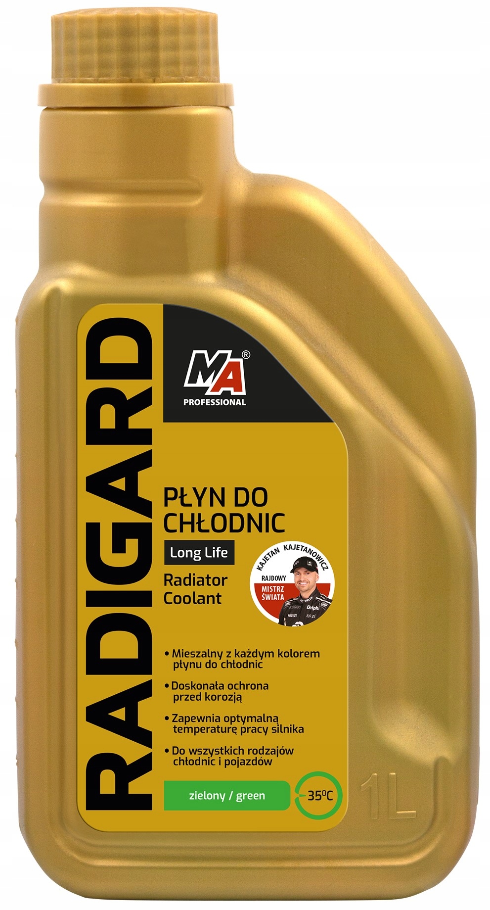 Ma Professional Radigard Płyn Do Chłodnic Zielony 1L