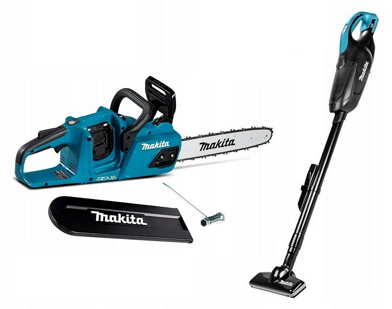Makita DUC355Z Piła Łańcuchowa 350mm 2x18V Odkurzacz