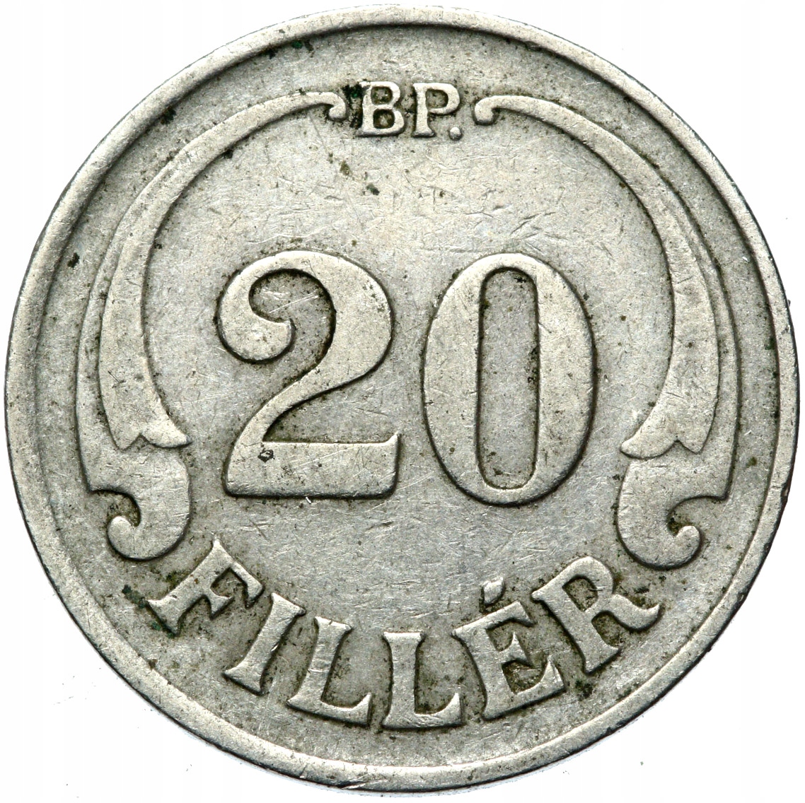 + Węgry - 20 Filler 1927 BP - RZADSZA !