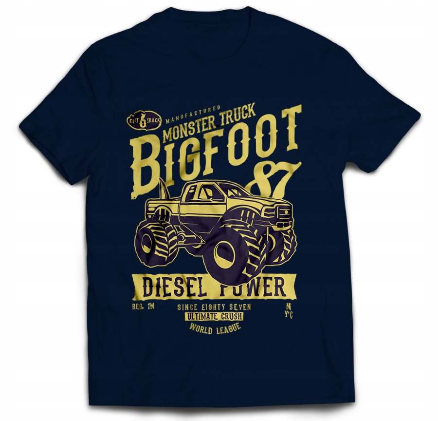 

Tshirt Monster Truck Big Foot Jeep Diesel S