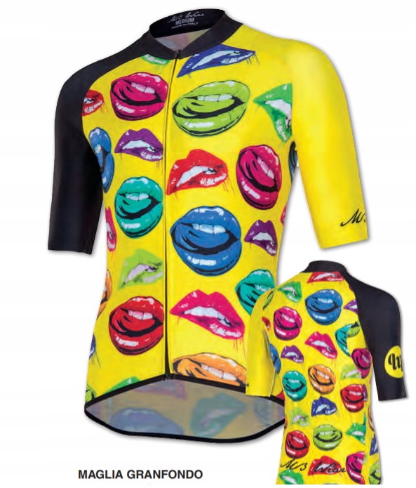 Ekskluzywna koszulka rowerowa Mb Wear Lips S