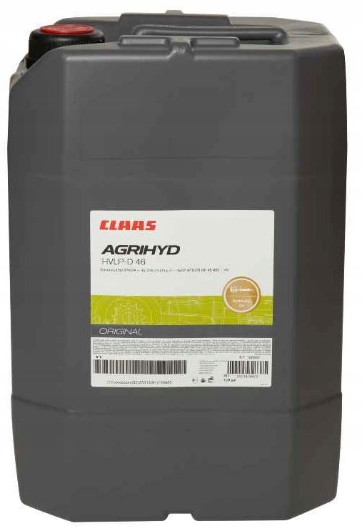 0001474470 - ГІДРАВЛІЧНЕ МАСЛО CLAAS AGRIHYD HVLP-D 46 20L