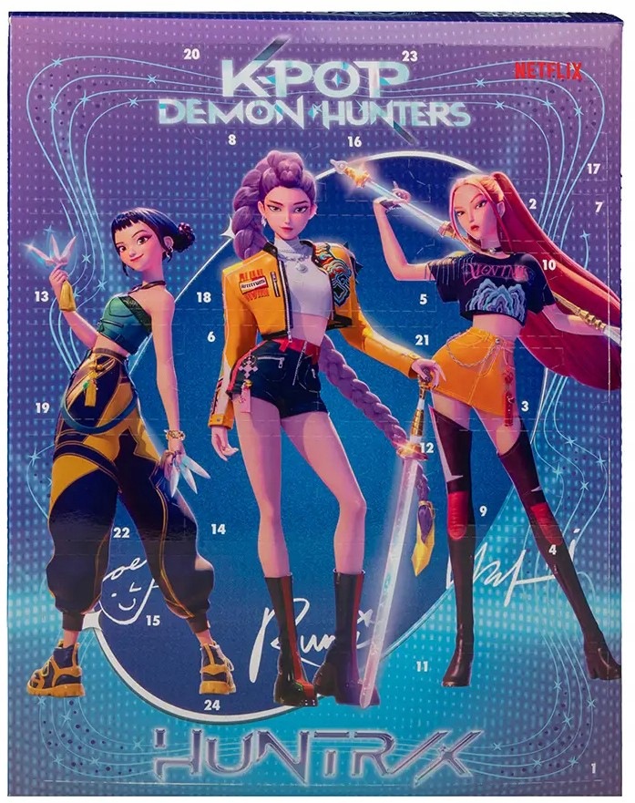 Adventní Kalendář 2026 Kpop Démon Hunters 24 Gadgetů Licence