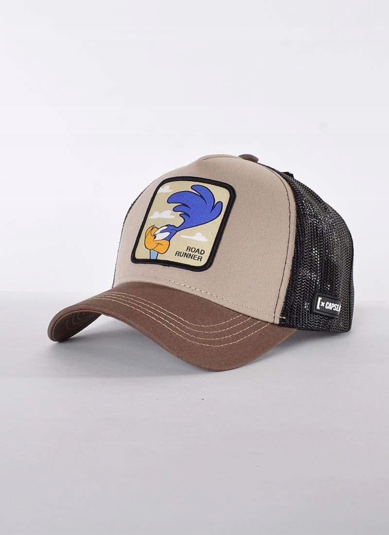 Czapka z daszkiem Capslab Looney Tunes Struś Pędziwiatr Trucker road runner