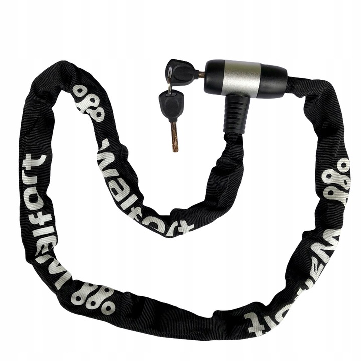 BLOKADA ŁAŃCUCH ZAPIĘCIE KŁÓDKA NA ROWER SKUTER Marka Walfort