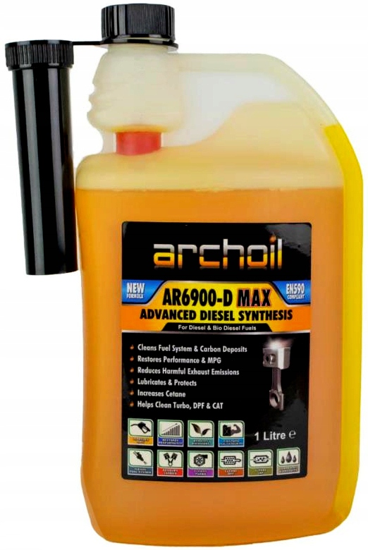 Archoil AR6900-D MAX dodatek do oleju zwiększa liczbę cetanową 1 l